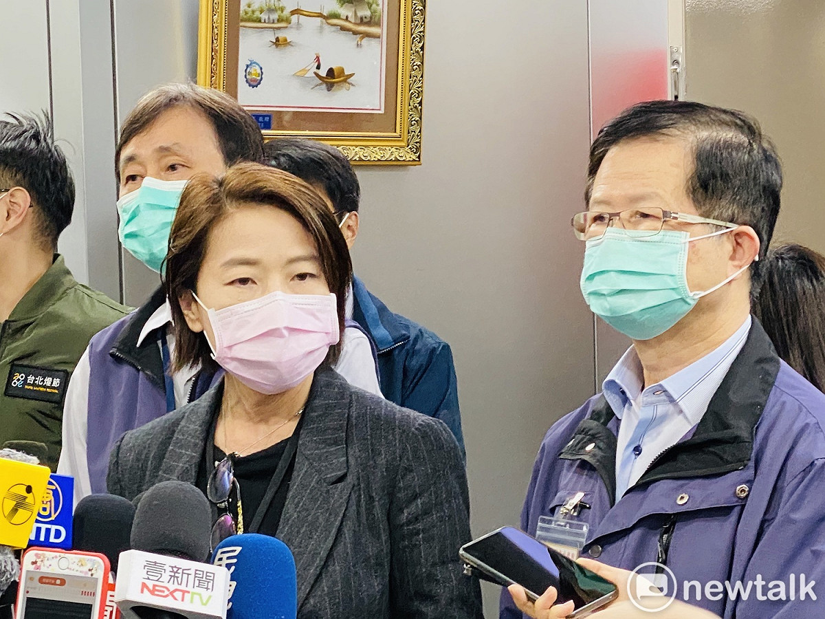 北市府因應2019新型冠狀病毒疫情小組召集人、台北市副市長黃珊珊。 圖：周煊惠 ／攝
