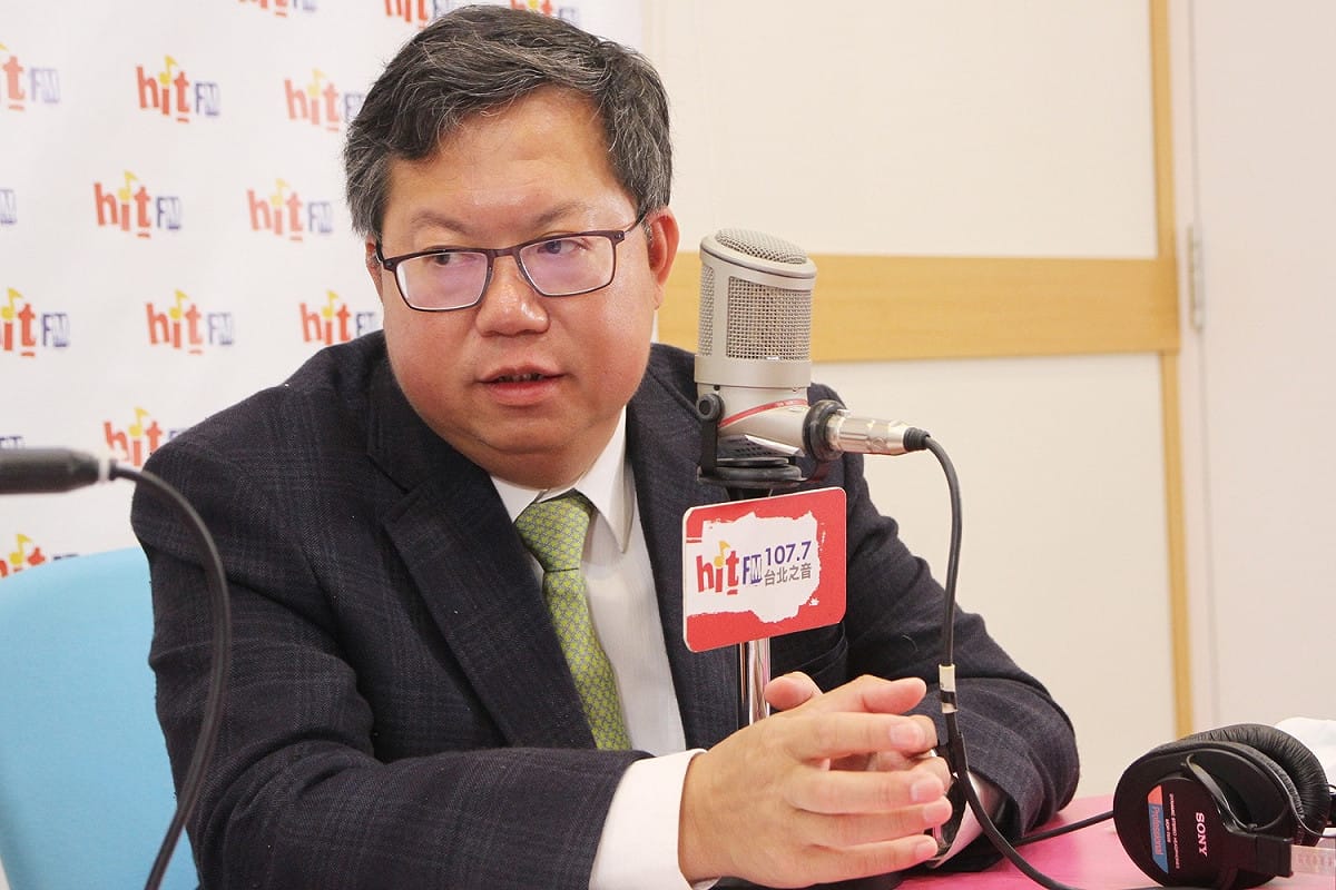 桃園市長鄭文燦認為，武漢肺炎會失控到這個程度，中國要負很大的責任。  圖：Hit Fm《周玉蔻嗆新聞》製作單位／提供