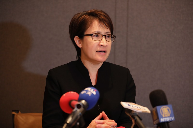 駐美代表蕭美琴。 圖：中央社提供