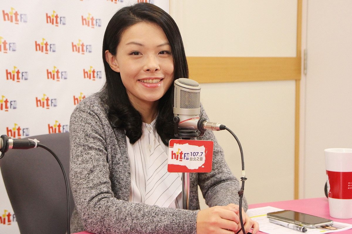 民眾黨立委高虹安。 圖：Hit Fm《周玉蔻嗆新聞》製作單位 / 提供