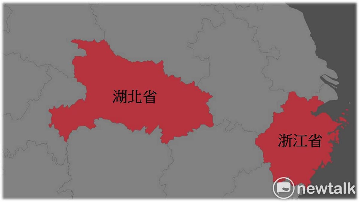 武漢肺炎持續擴大，中國下令封城的城市越來越多。 圖：新頭殼製作