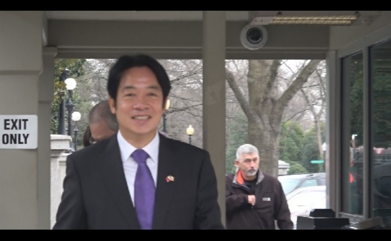 副總統當選人賴清德美東時間5日前往白宮國安會與美國官員會談約70分鐘，寫下台美斷交以來，拜會白宮國安會最高層級紀錄。 圖：中央社提供