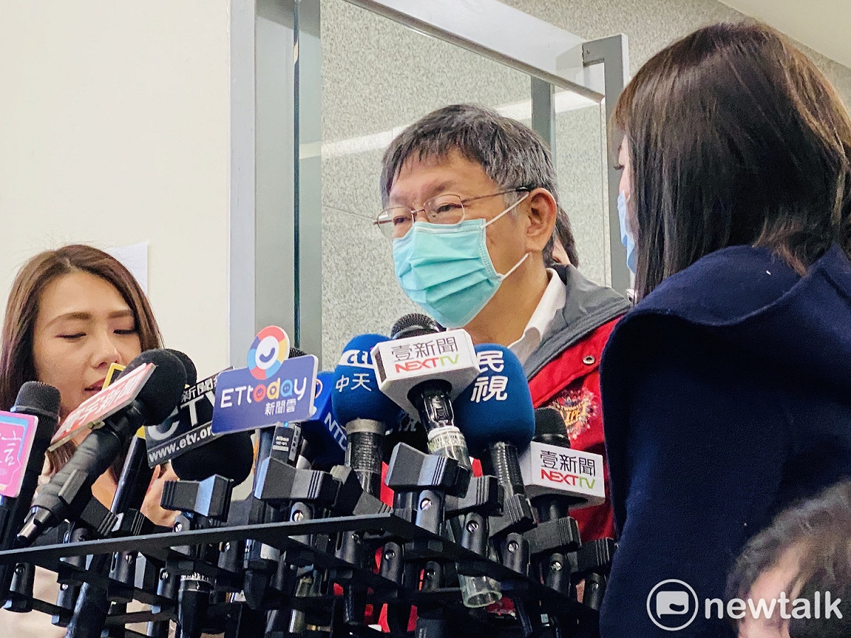 台北市長柯文哲。 圖：周煊惠 ／攝