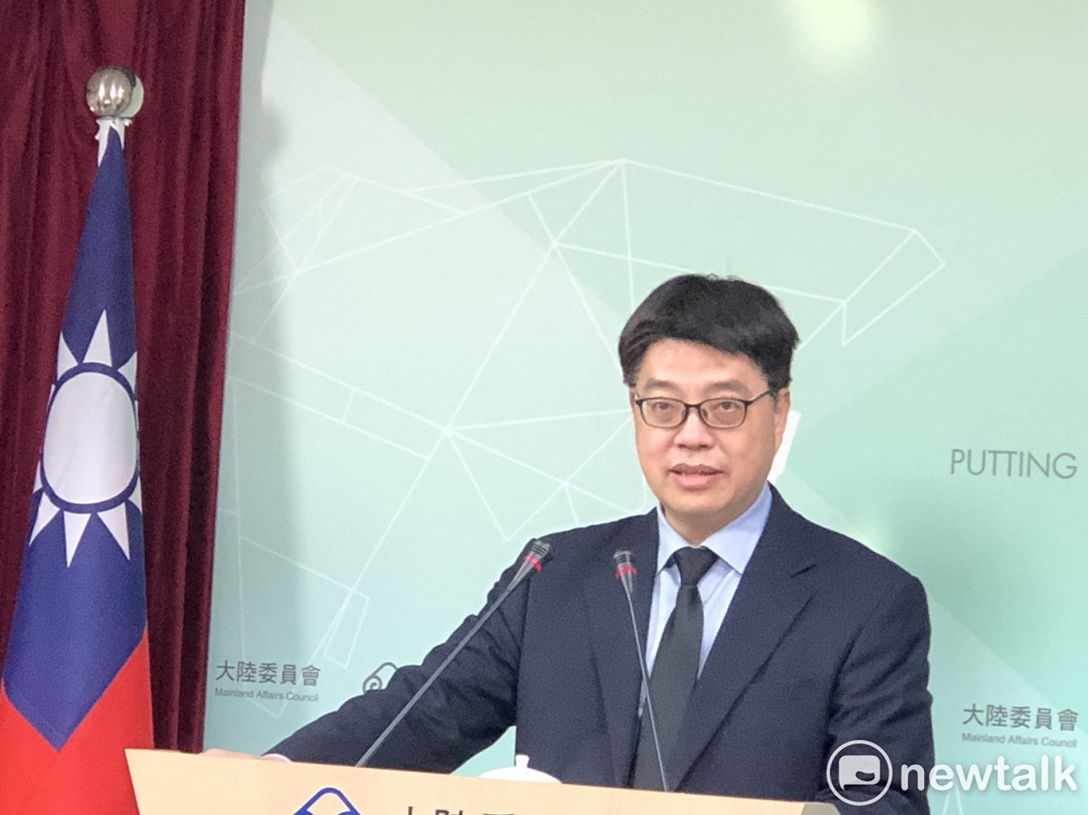 陸委會副主委兼發言人邱垂正。 圖：謝莉慧/攝