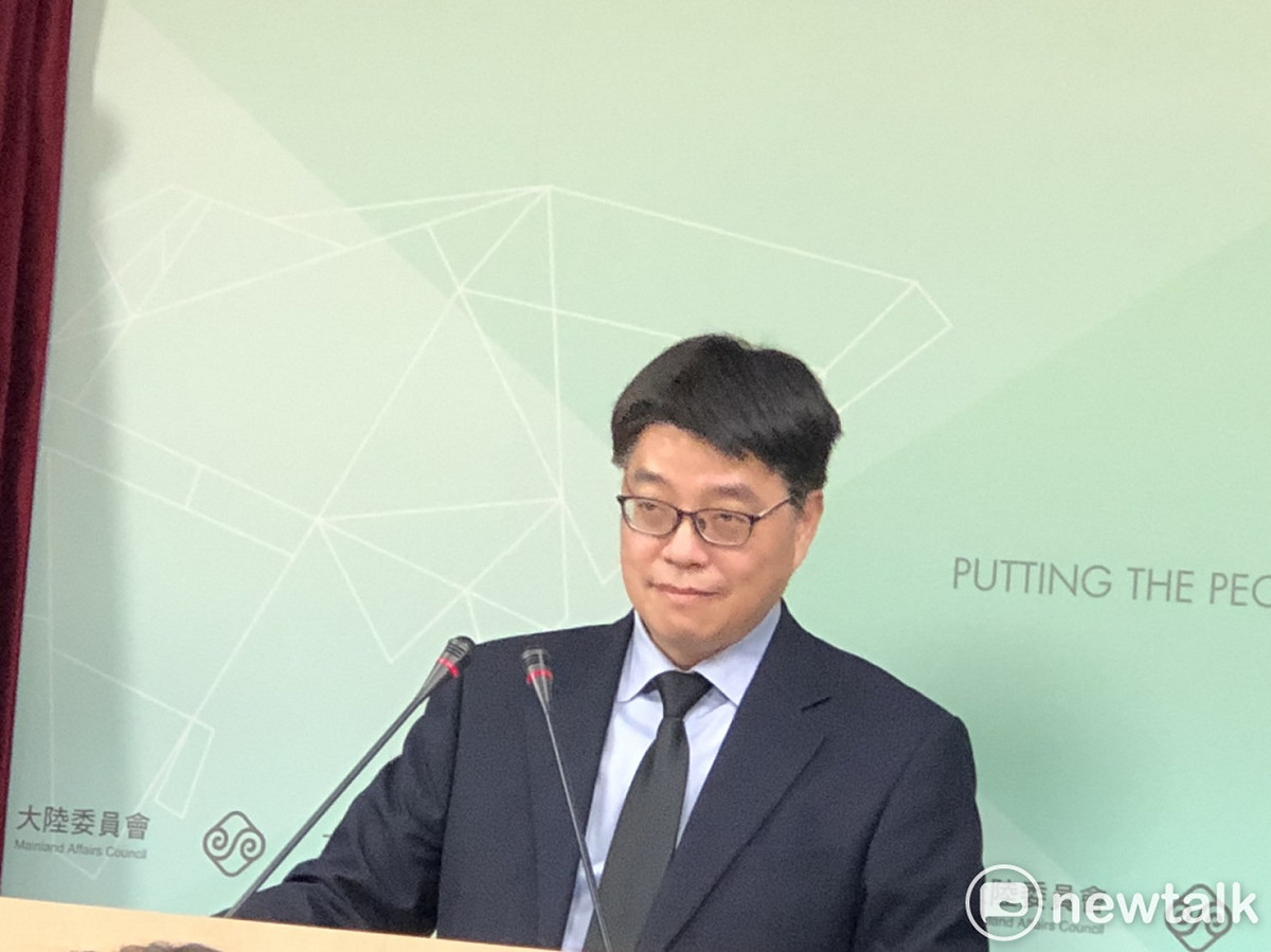 陸委會副主委暨發言人邱垂正。 圖：謝莉慧/攝（資料照片）