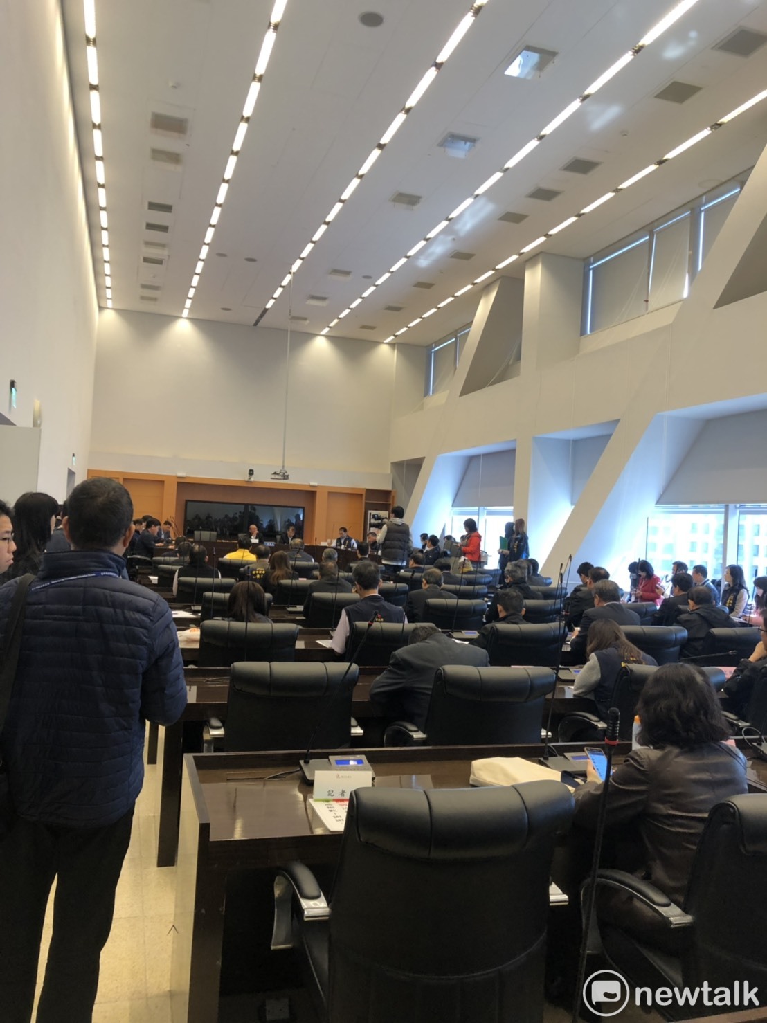 中市議會程序委員會上午決定取消臨時會。 市議員江肇國/提供