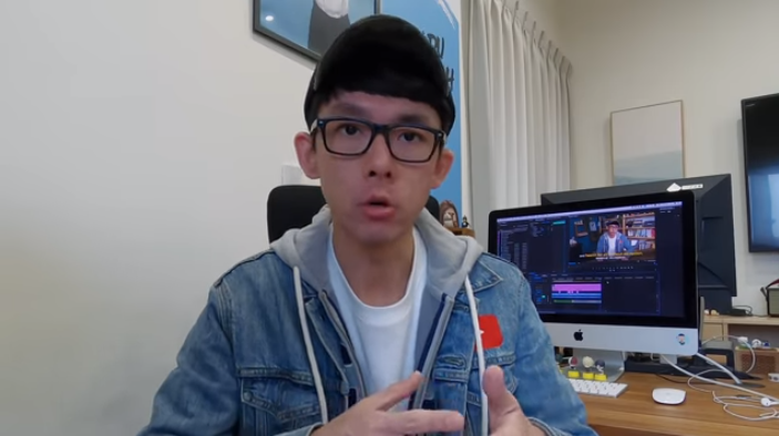 台灣知名YouTuber「阿滴」今（10）日在臉書以全英文發布「給世界衛生組織的一封公開信」影片，並在YouTube發布影片說明這麼做的理由。 圖：翻攝YouTube