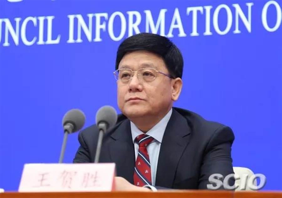 湖北省衛健委黨組書記、主任兩項職務皆由省委書記王賀勝兼任。 圖：翻攝自中國國務院新聞辦公室