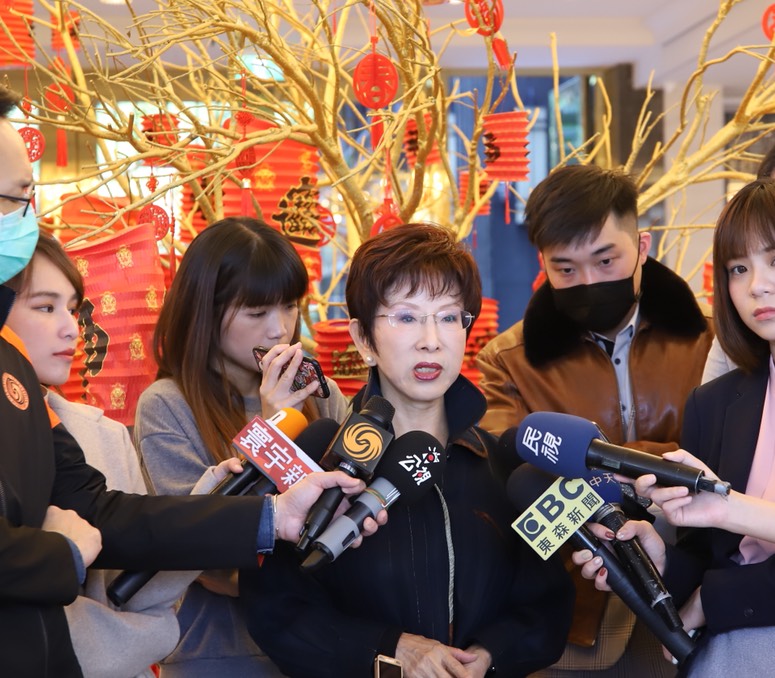 國民黨前主席洪秀柱呼籲高雄民眾6月6日出門投票投反罷免韓國瑜。 圖：洪秀柱辦公室/提供（資料照）