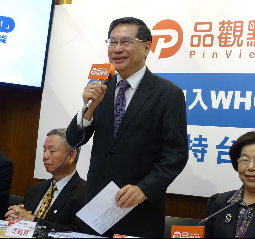 前衛生署長涂醒哲。 圖:陳佩君/攝