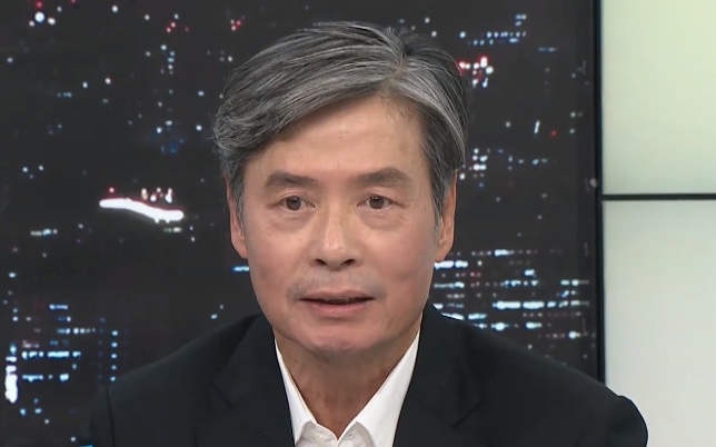 前國民黨秘書長金溥聰。 圖：翻攝TVBS少康戰情室臉書(資料照片)