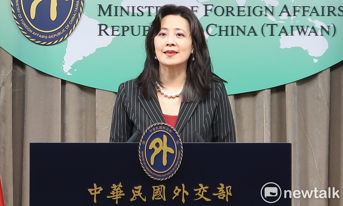 外交部發言人歐江安。 圖：林朝億／攝（資料照片）
