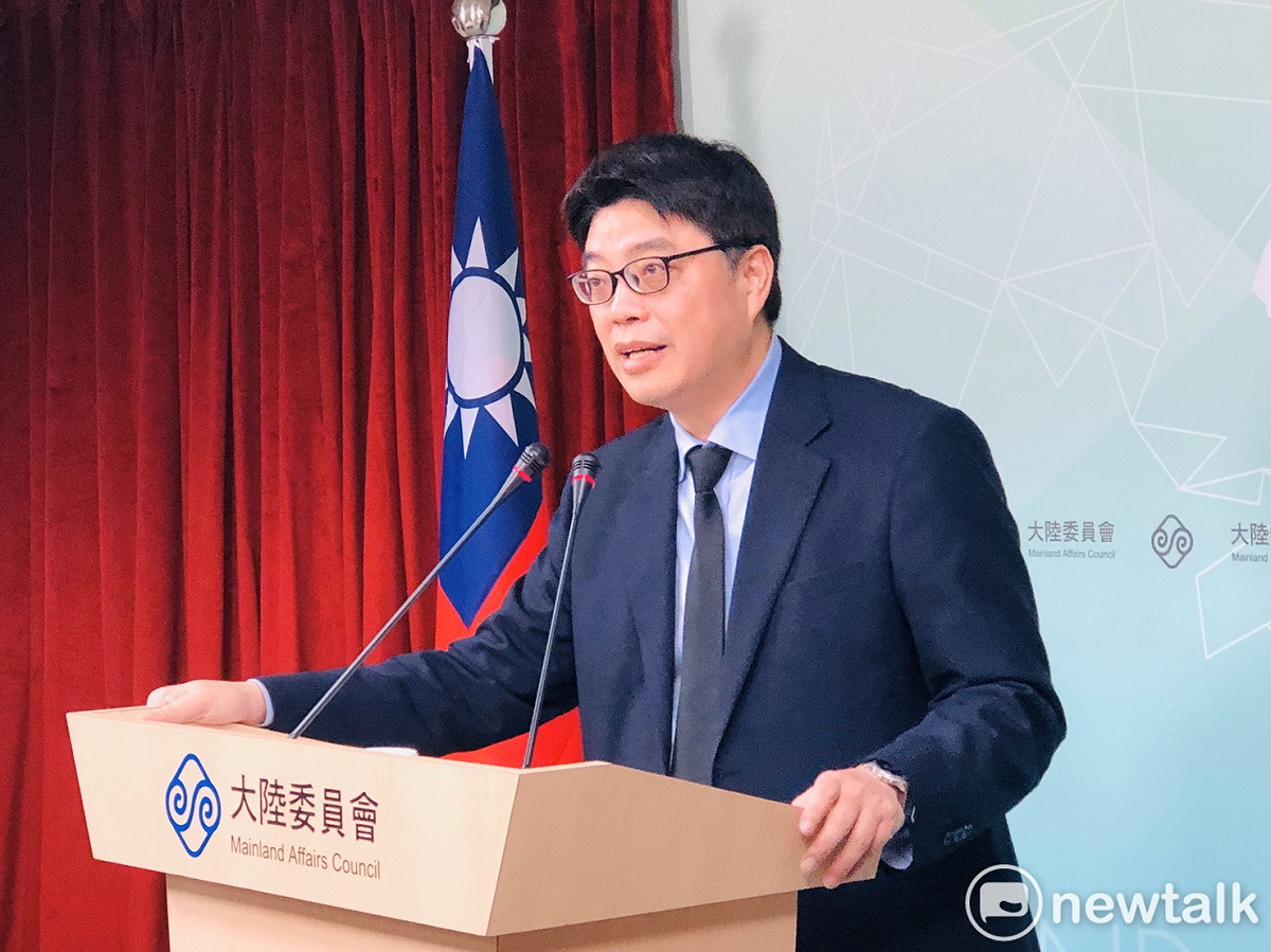 陸委會副主委暨發言人邱垂正。 圖：謝莉慧/攝