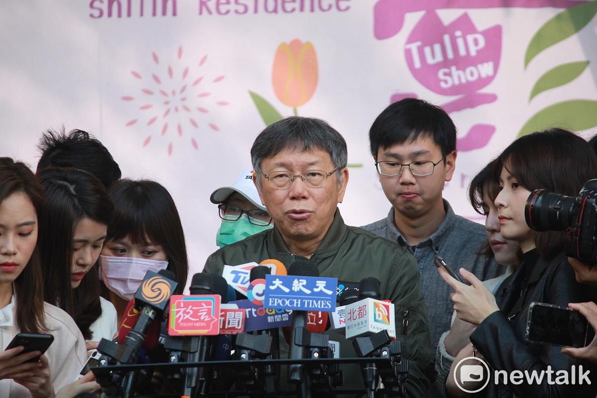台北市長柯文哲。 圖：周煊惠 ／攝（資料照）