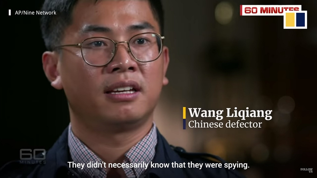 到澳大利亞自首擔任中國間諜並尋求政治庇護的王立強（圖），最近遭到一名旅澳華人舒信告他詐欺，引起澳媒質疑動機。 圖：翻攝YouTube