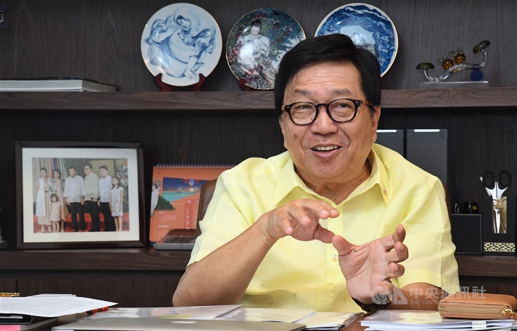 據了解，「挺台」例證包括MECO理事主席暨菲律賓駐台代表班納友（圖）在2日禁令公布後，與台灣移民署合作。 圖：中央社檔案照片