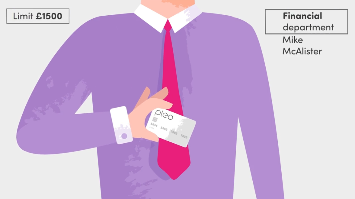 Pleo 一站式企業支付的形態，讓企業管理階層即時掌握所有花費，進而改變過往只有少數人能持卡的情形。 圖：取自 Pleo 官網