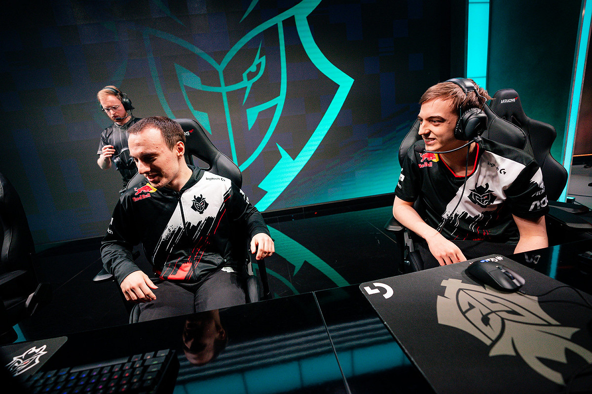 G2雙子星Perkz與Caps夏季賽將重新換回去年的位置。 圖：翻攝自LOL Esports flickr