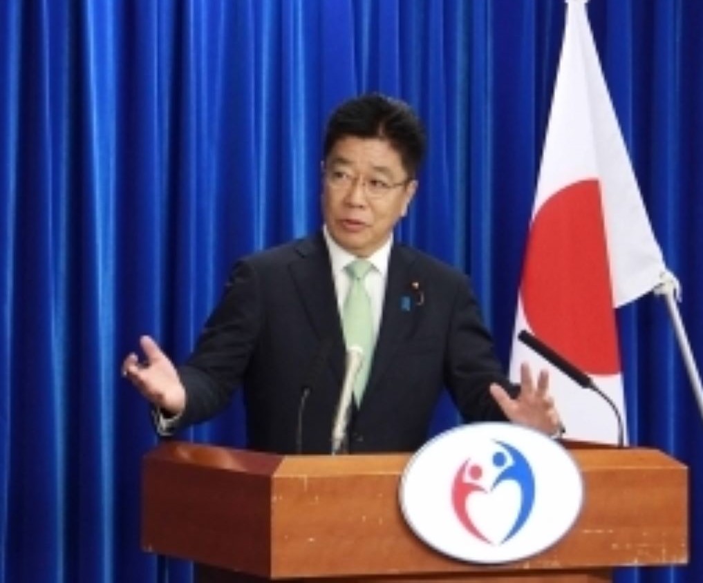 厚生勞動省加藤勝信稍後會針對武漢肺炎疫情召開記者會做說明。