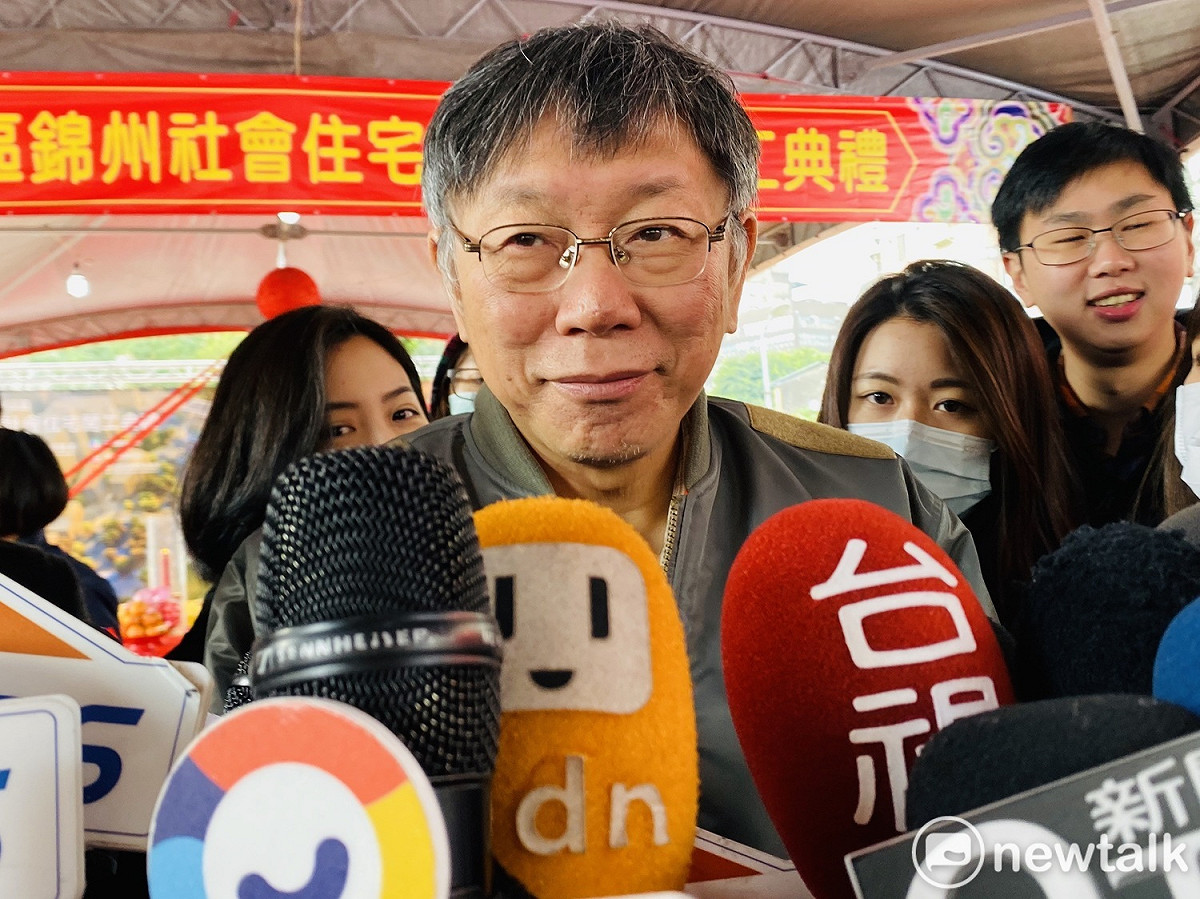 台北市長柯文哲。 圖：周煊惠 ／攝（資料照）