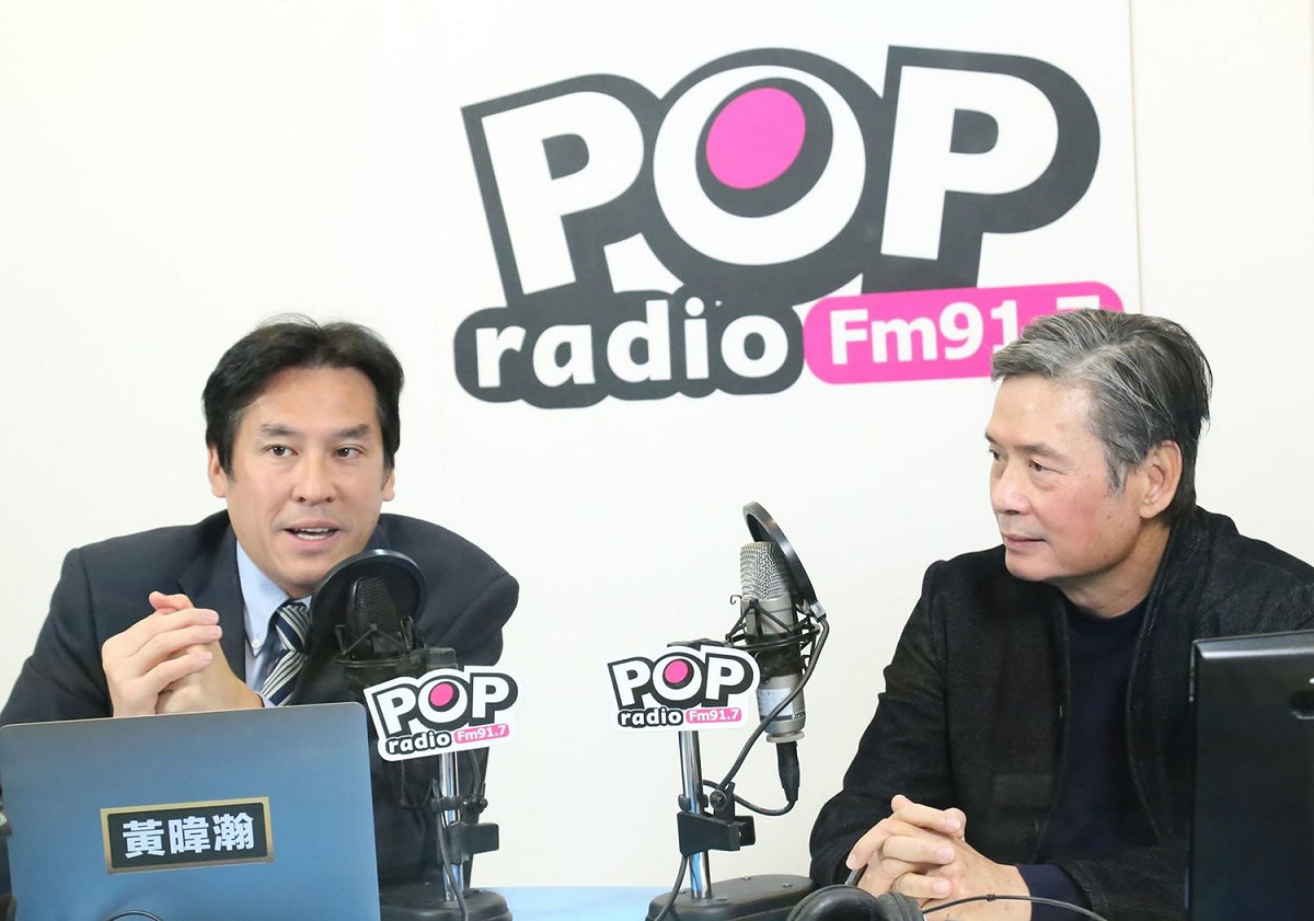 前國安會秘書長金溥聰。 圖：《POP撞新聞》/提供