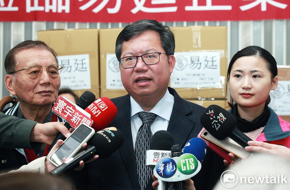 鄭文燦表示，防疫需要高標準，也需要地方、中央、一條心，更需要民眾完全配合，防疫才會成功。 圖：林昀真/攝