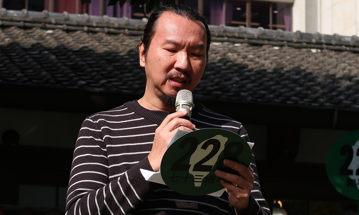 台灣親子共學教育促進會領隊林壯穎 圖：林朝億/攝