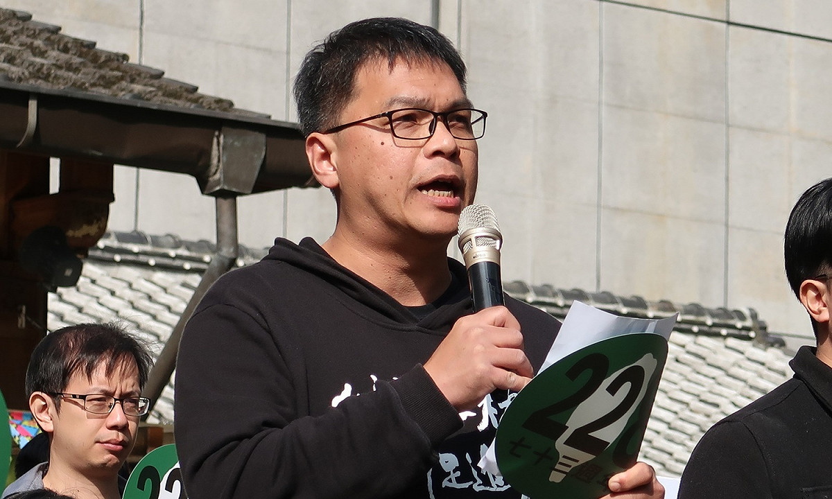 台灣人權促進會副秘書長施逸翔 圖：林朝億/攝