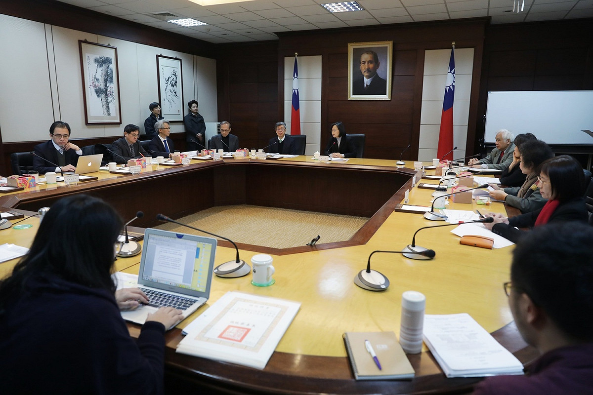 總統府18日舉行第一次考試委員提名審薦會議 圖：總統府/提供