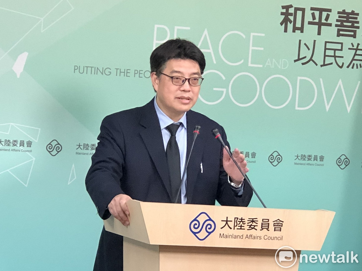 陸委會副主委兼發言人邱垂正。 圖：謝莉慧/攝