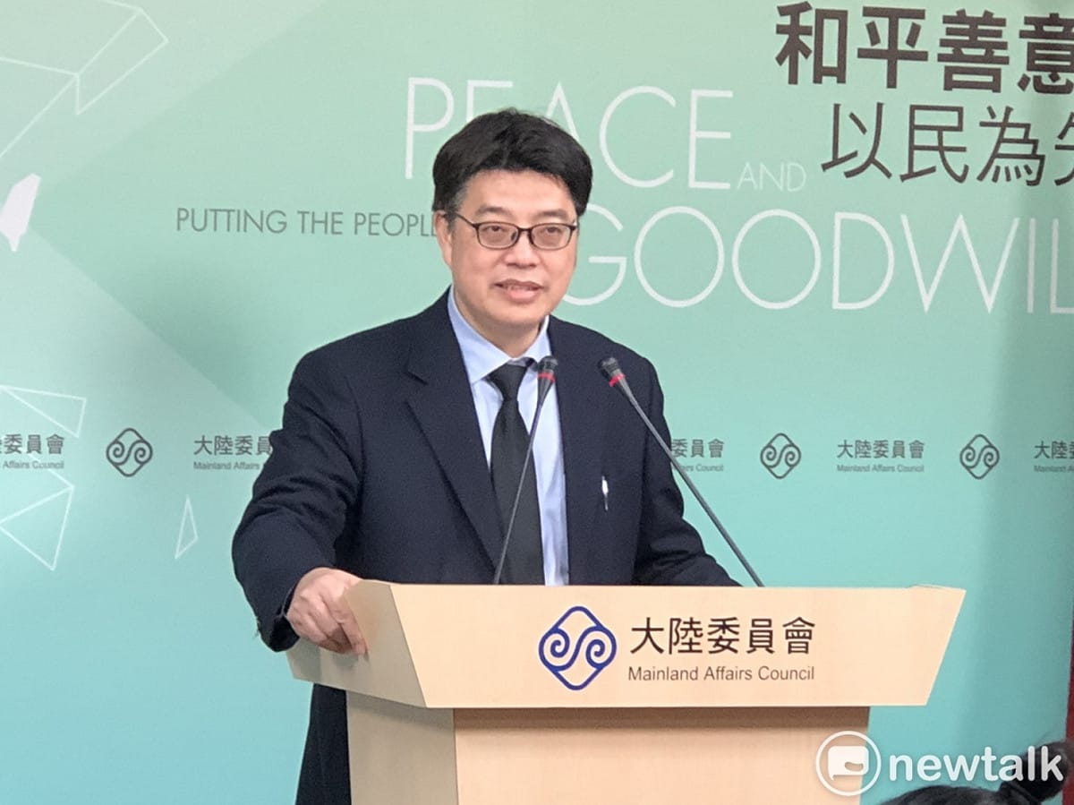 陸委會副主委兼發言人邱垂正。 圖：謝莉慧/攝