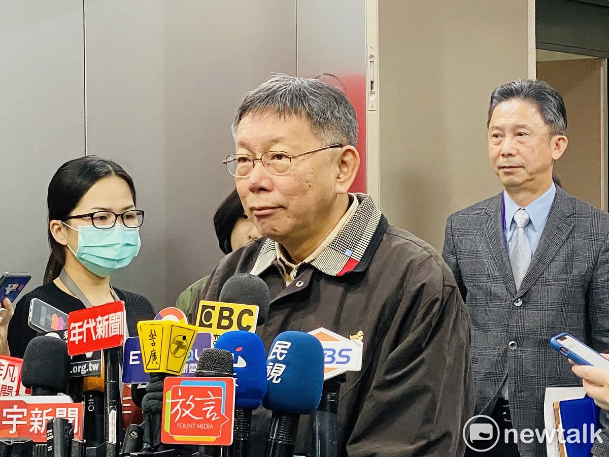台北市長柯文哲。 圖：周煊惠 ／攝（資料照）