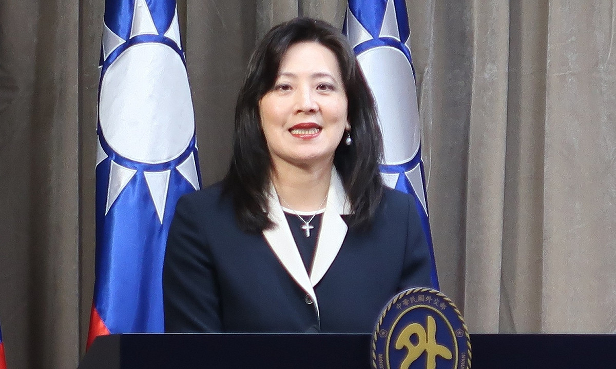 外交部發言人歐江安 圖：林朝億/攝