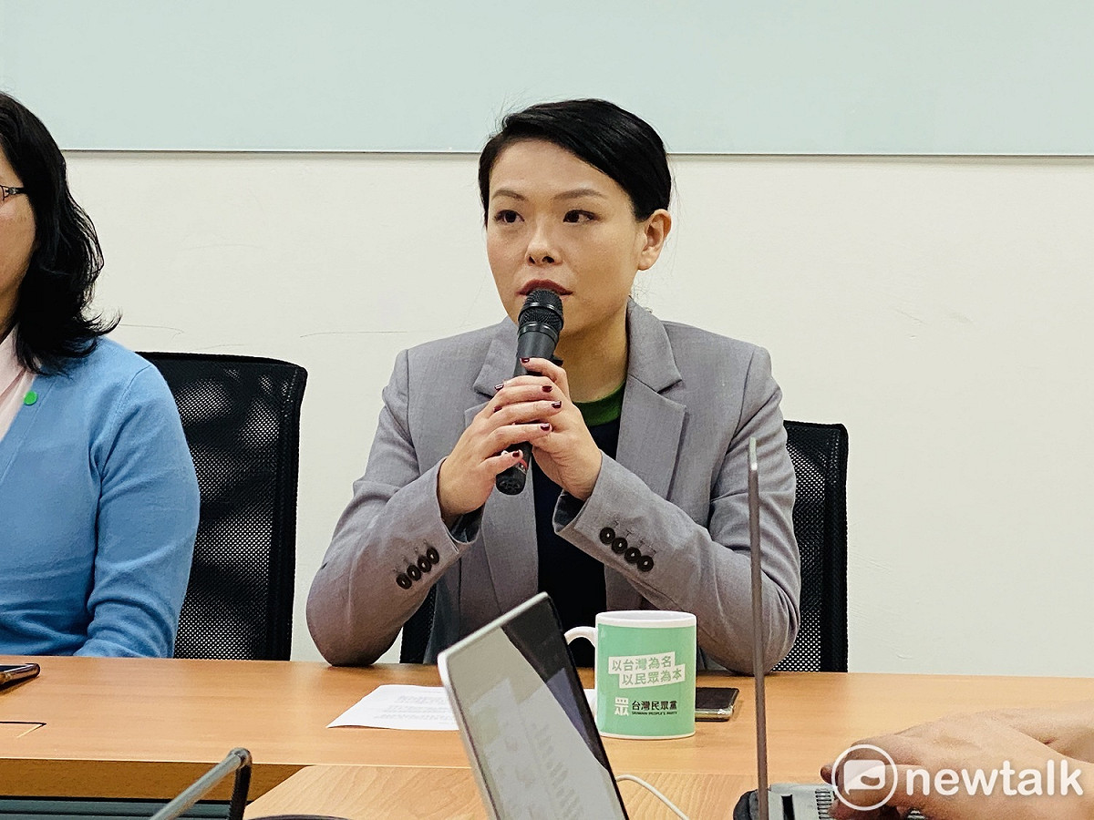 民眾黨團幹事長高虹安。 圖：周煊惠 ／攝