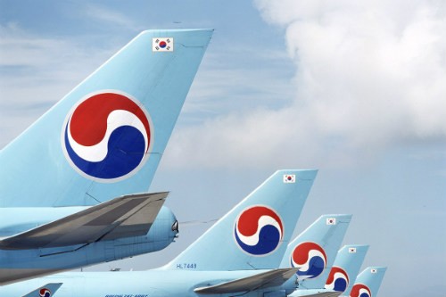 大韓航空有一名機組員確診，仁川機場的大韓航空辦事處下午緊急關閉進行消毒。 圖：翻攝自大韓航空臉書