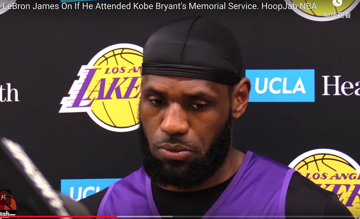 「詹皇」LeBron James(詹姆斯)。 圖／翻攝自YOUTUBE