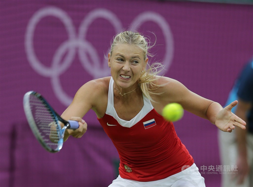 曾5度拿下大滿貫賽冠軍的俄羅斯網球女將莎拉波娃（Maria Sharapova）26日宣布退休，告別網壇。 圖：中央社檔案照片
