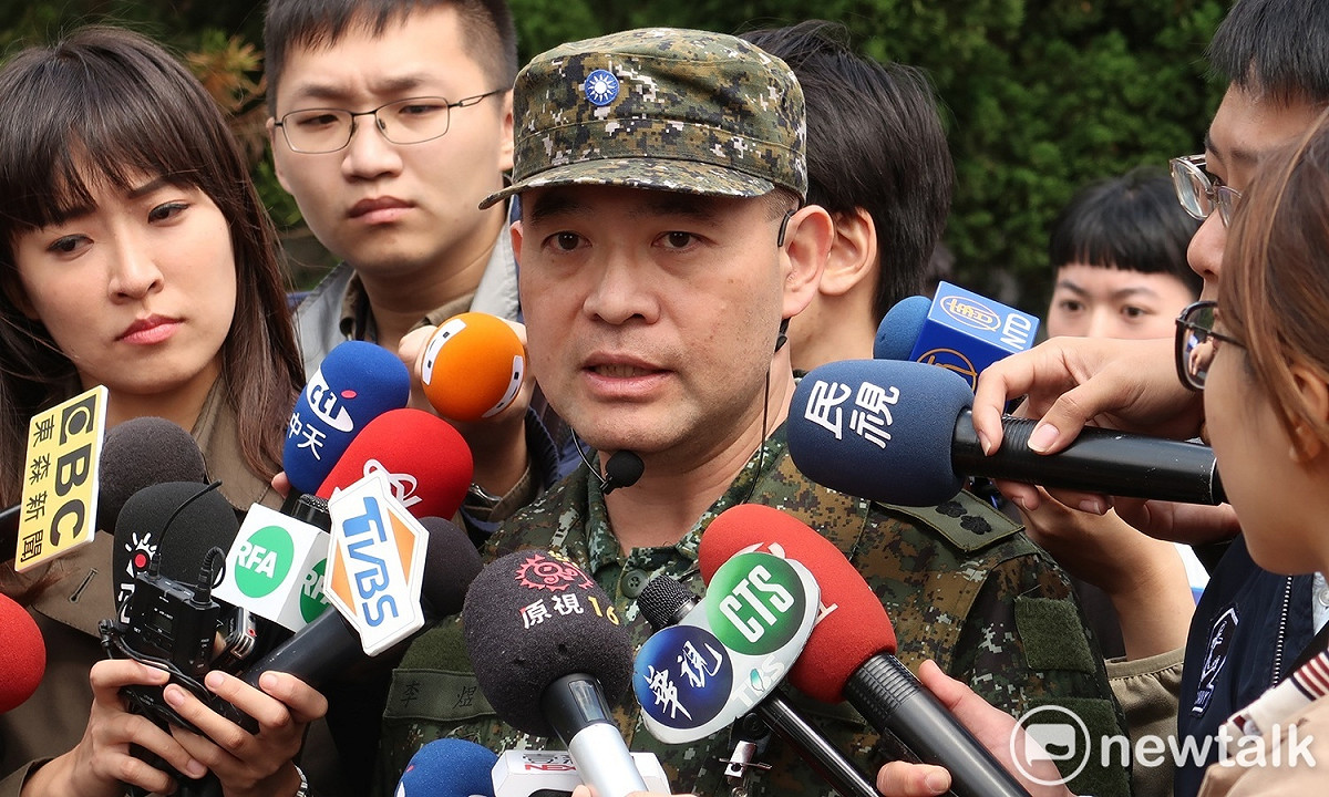 33化學兵群指揮官李煜森。 圖：林朝億/攝
