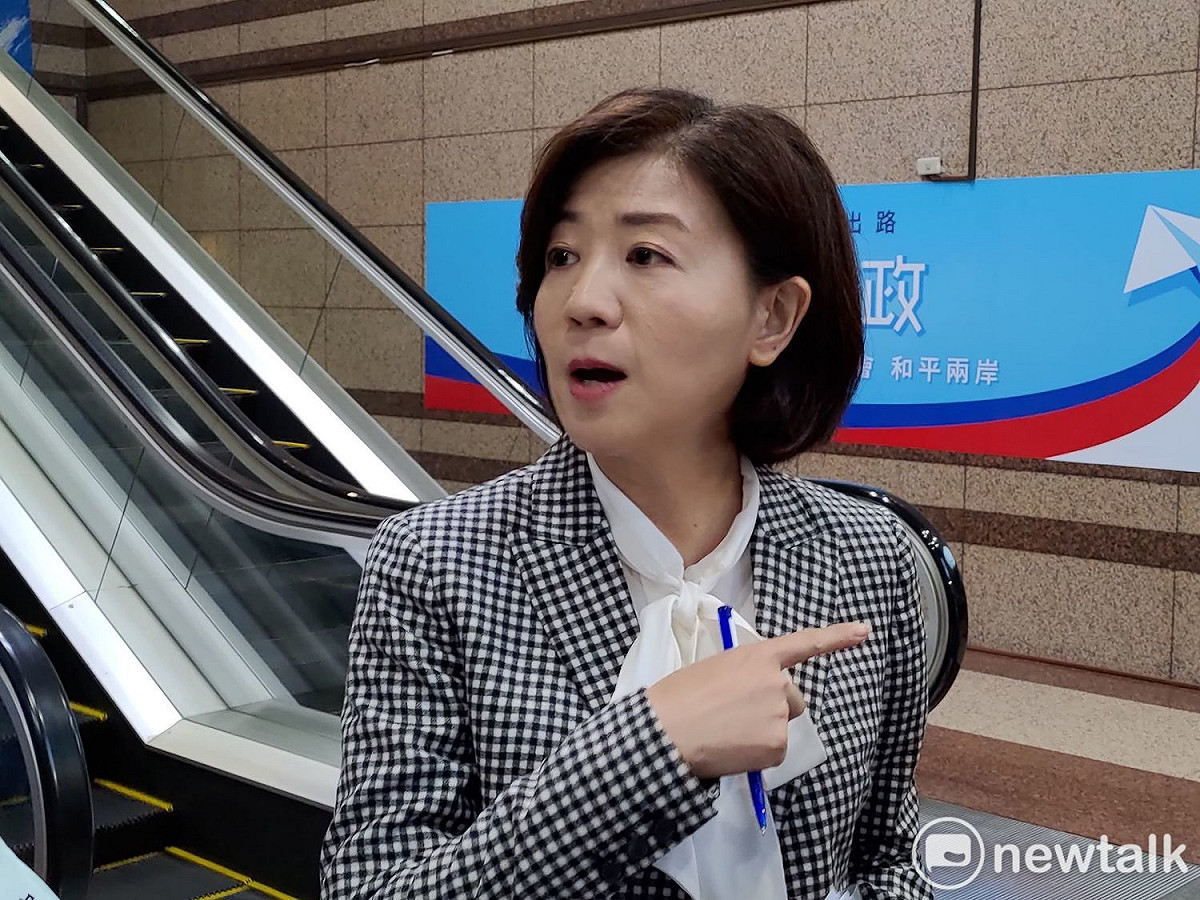 國民黨文傳會代理主委王育敏。 圖：黃建豪/攝（資料照）