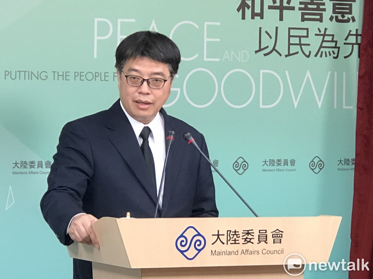 陸委會副主委暨發言人邱垂正。 圖：謝莉慧/攝