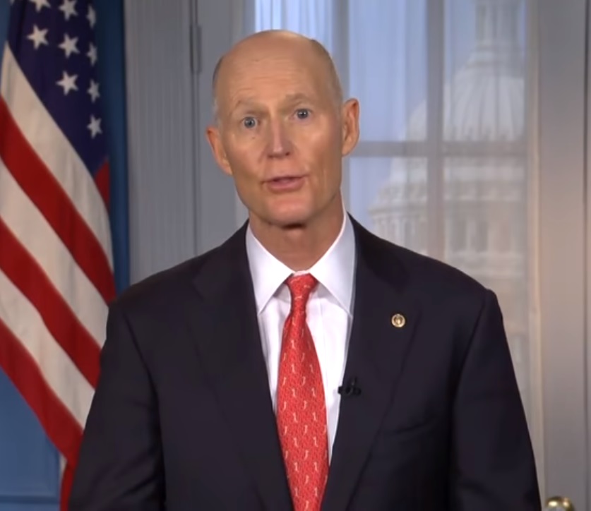美國聯邦參議員史考特（Rick Scott）表示，支持台灣加入世界衛生阻織，以及美國持續對台軍售。 圖/翻攝自美國聯邦參議員史考特（Rick Scott）