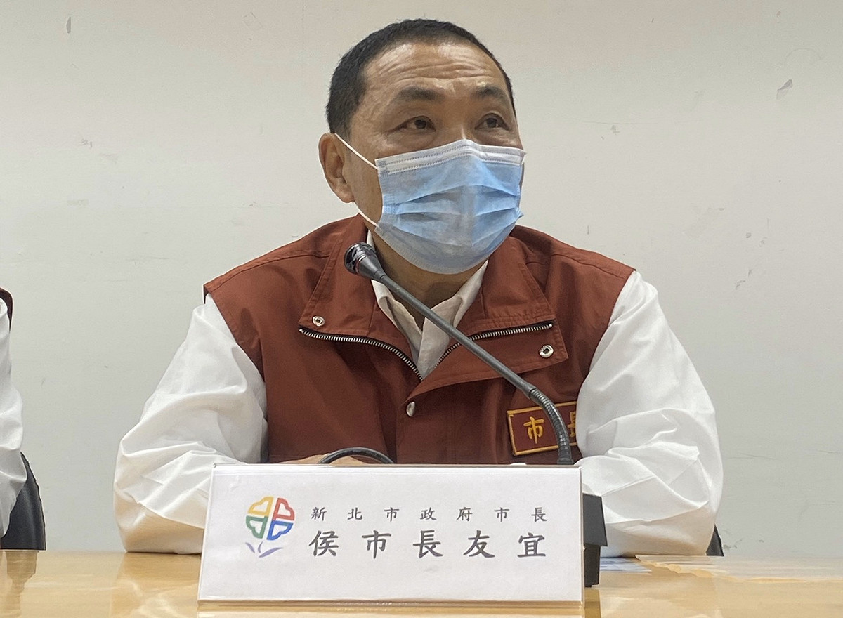 新北市長侯友宜。 圖 : 新北市政府/提供