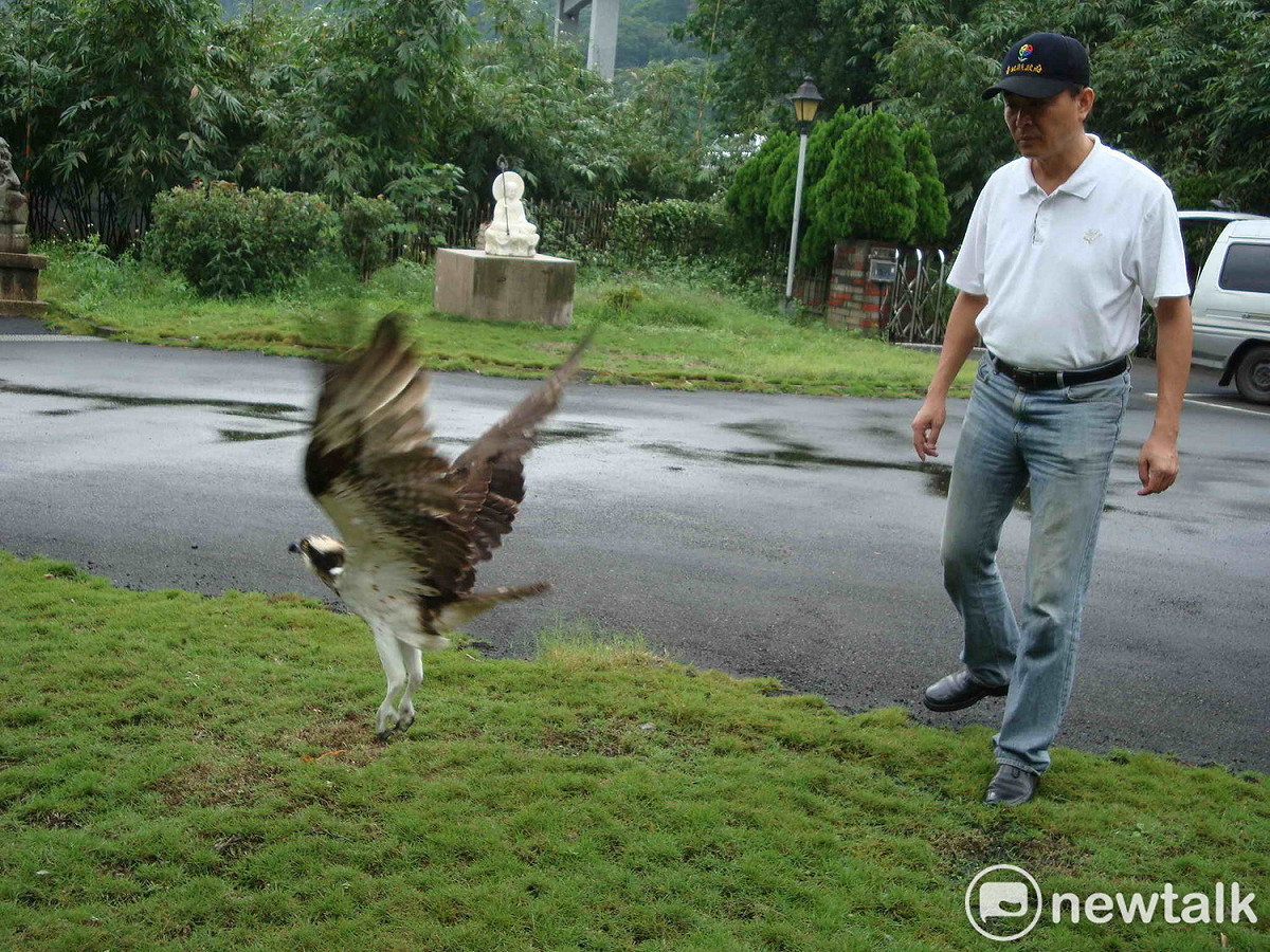 陳淵泉12年前擔任林務科長，掌管業務包括救治野生動物  圖：王峻昌/攝