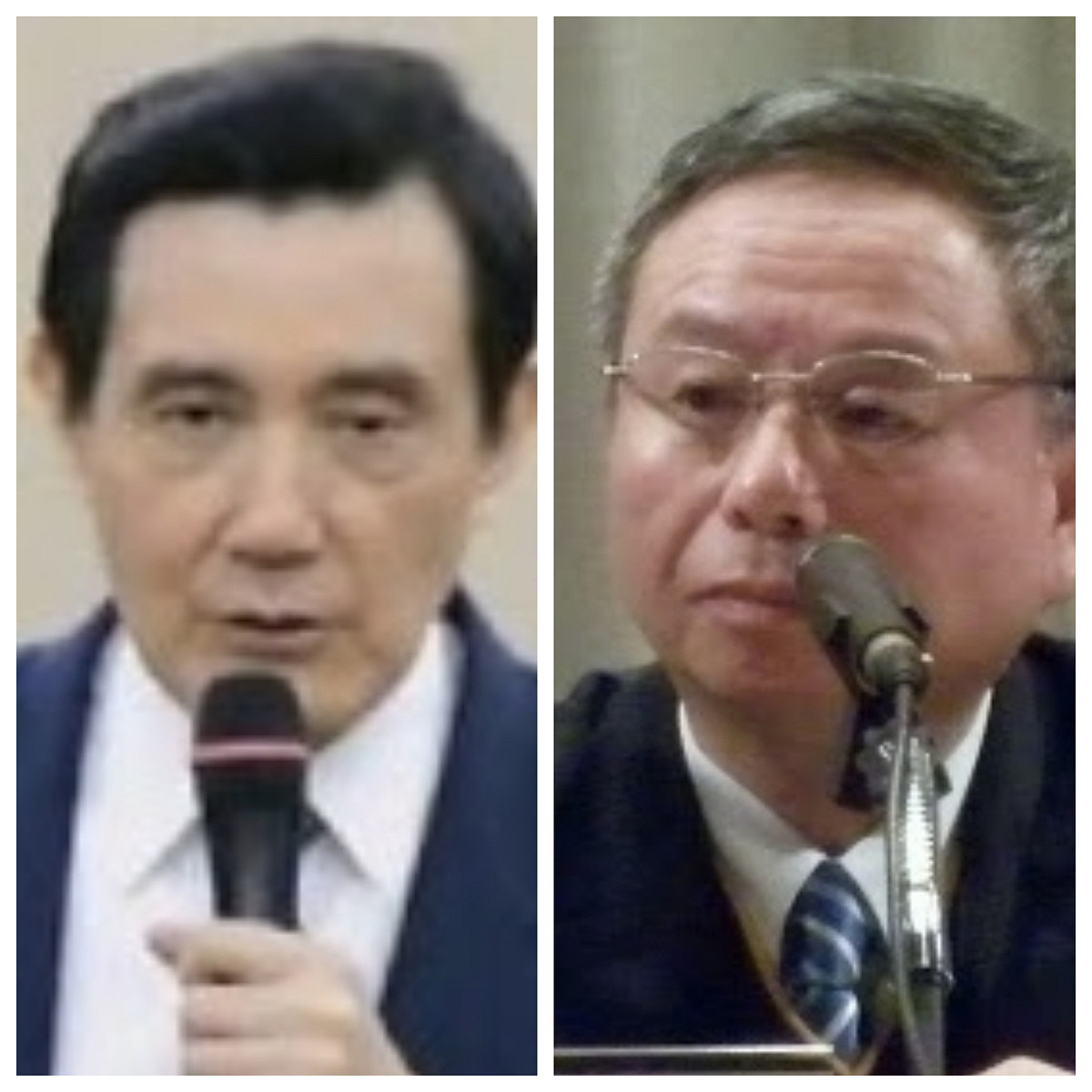 前總統馬英九（左）、前衛生署長楊志良（右）。 圖：翻攝自新頭殼資料照