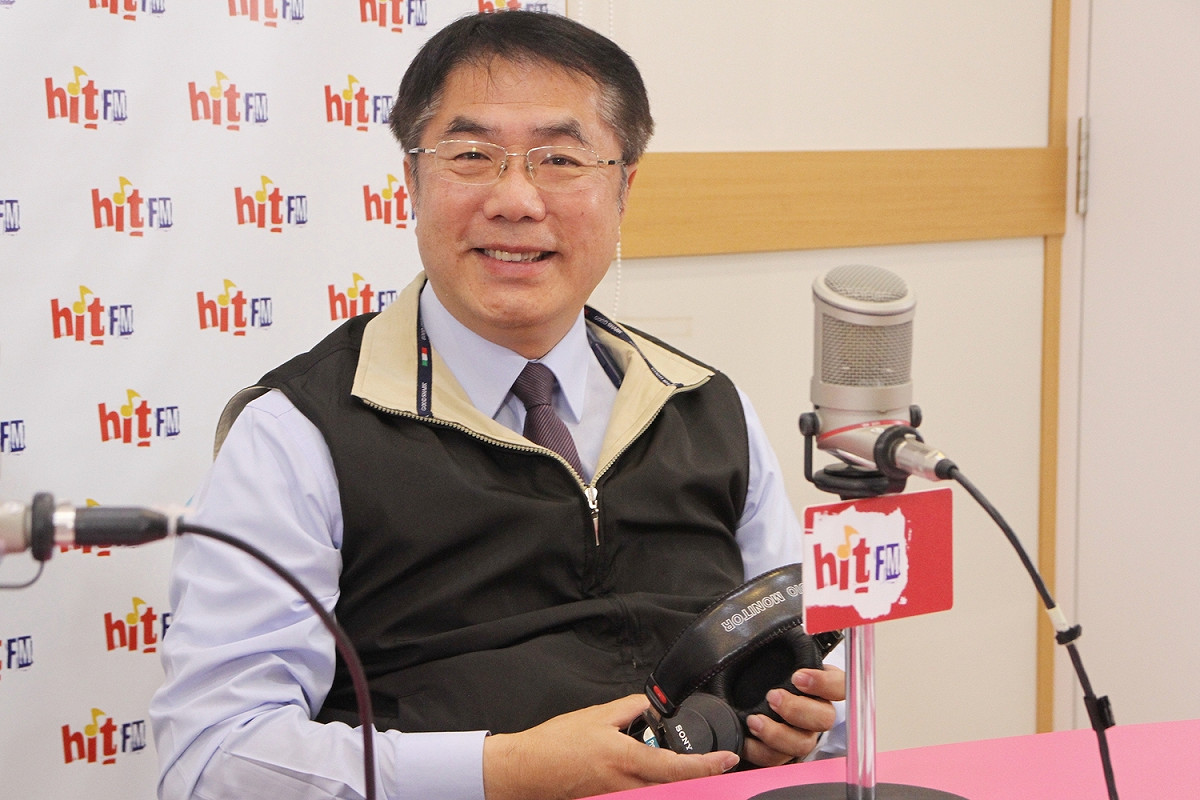 台南市長黃偉哲。 圖：Hit Fm《周玉蔻嗆新聞》製作單位 / 提供