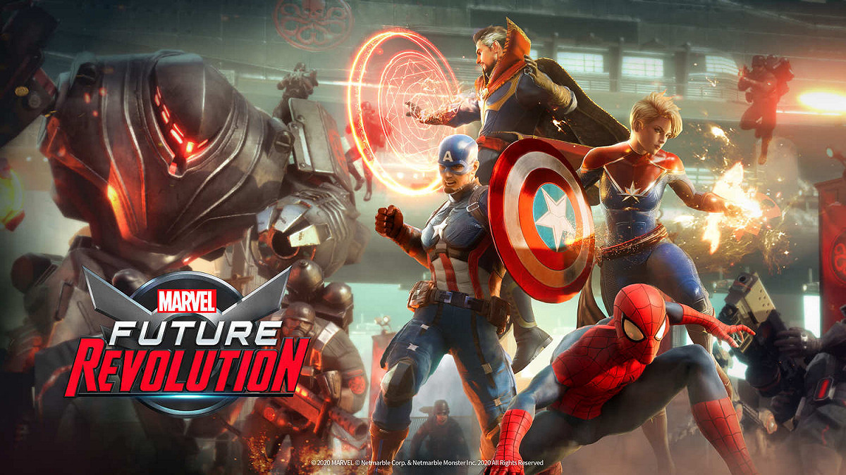 漫威首支開放世界手機遊戲《MARVEL Future Revolution》登場。 圖：Netmarble/提供