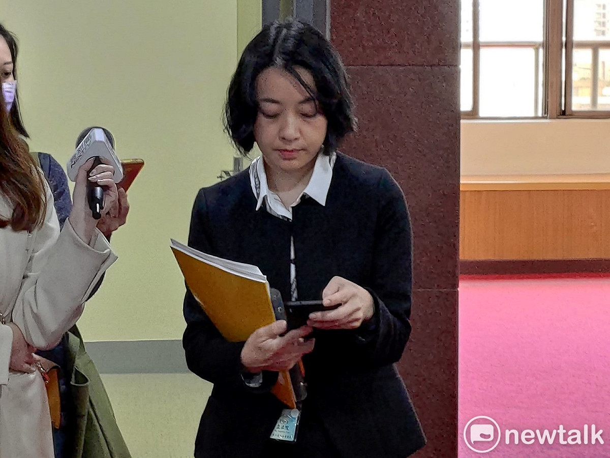時代力量立委王婉諭。 圖：黃建豪/攝