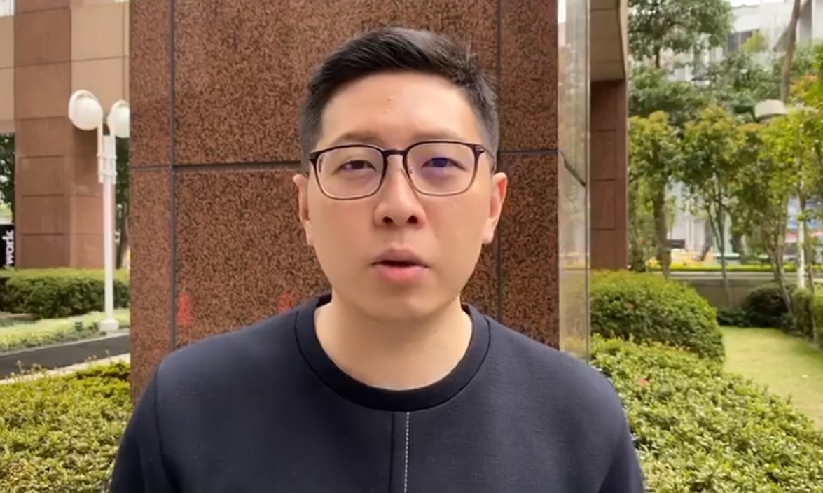 前桃園市議員王浩宇。 圖：翻攝王浩宇臉書（資料照片）