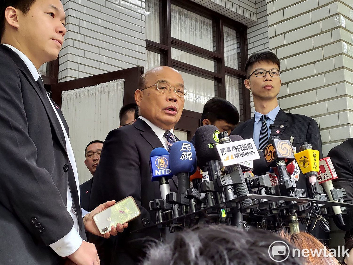 行政院長蘇貞昌。 圖：黃建豪/攝