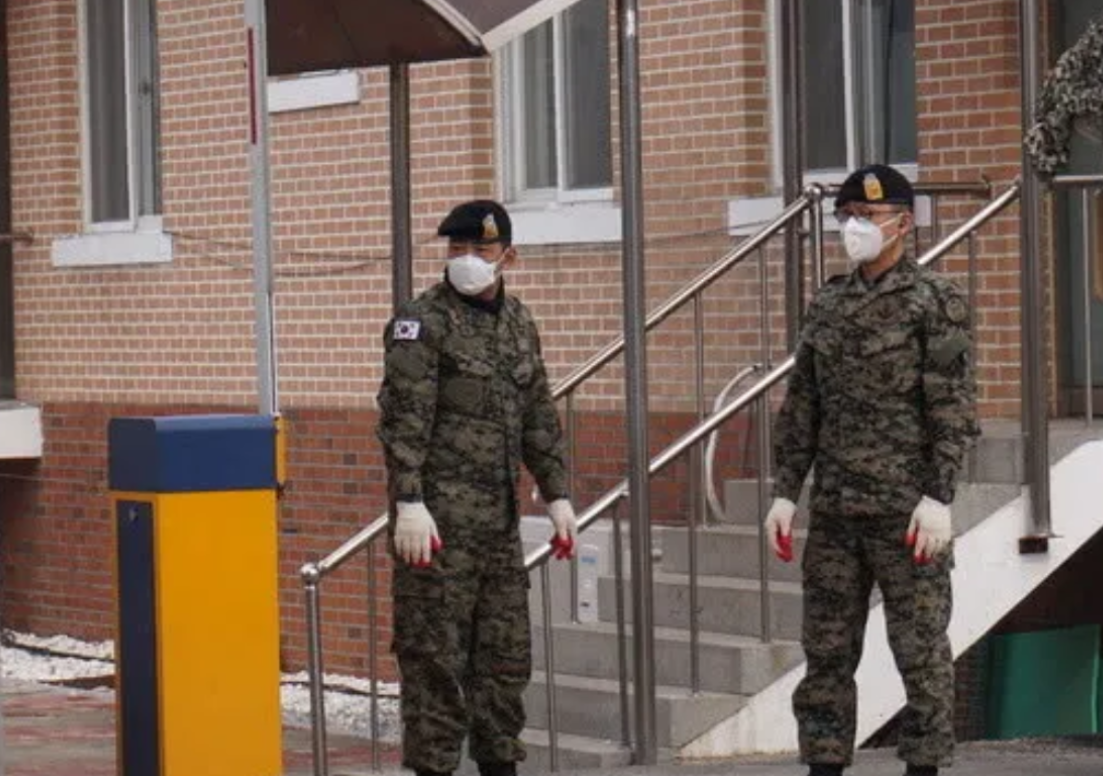 韓國新天地教會已向政府交出一份教徒名單，其中軍隊裡有100多名軍人為新天地的教徒。 圖：翻攝自微信